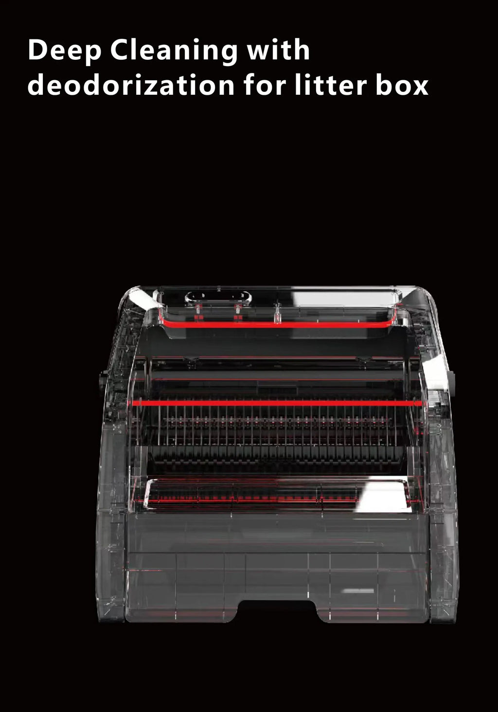 Automatic Smart Cat Litter Box Electric Self Cleaning Semi Closed Pet Kitty Potty Toilet Litter Tray App Control Cat Litter Box